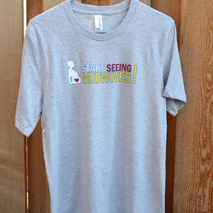 Start Seeing Midwives - T-shirt heather gray